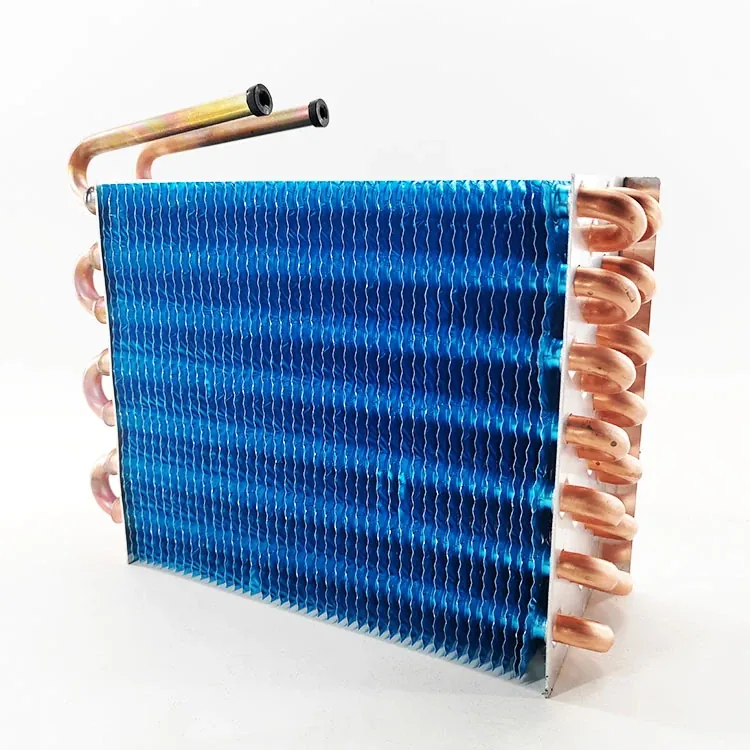 Hydrophilic Aluminum Fin Copper Tube Heat Exchanger Anti-Corrosion