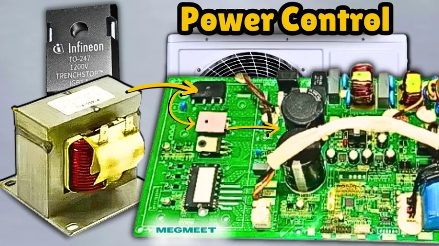 Megmeet PCBMIV Inverter Control Board for Air Conditioner VFD